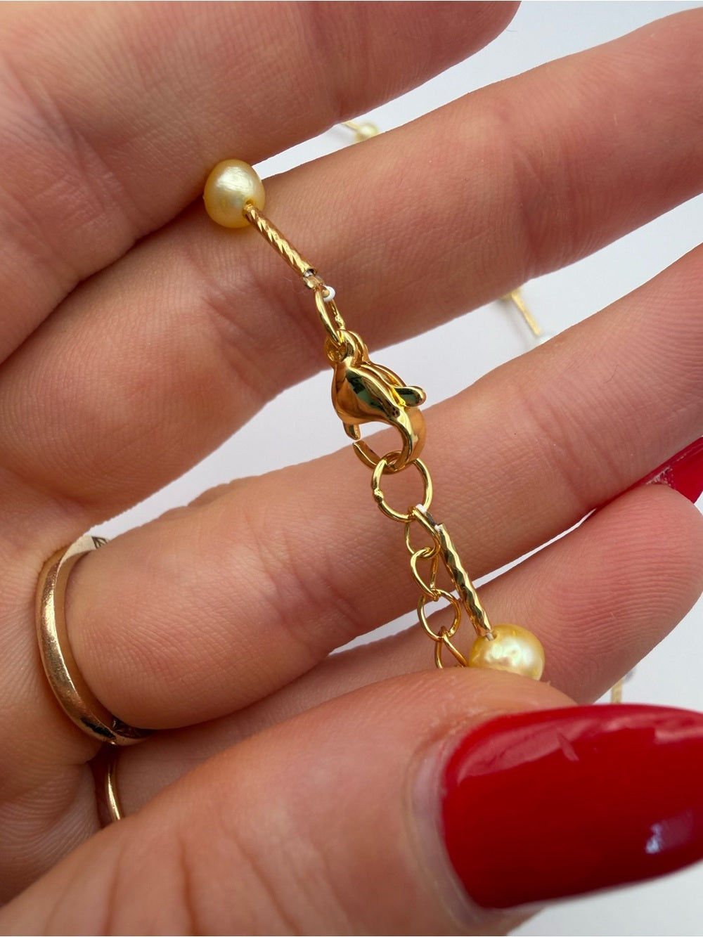 Sunset Pearls Necklace (#N61)