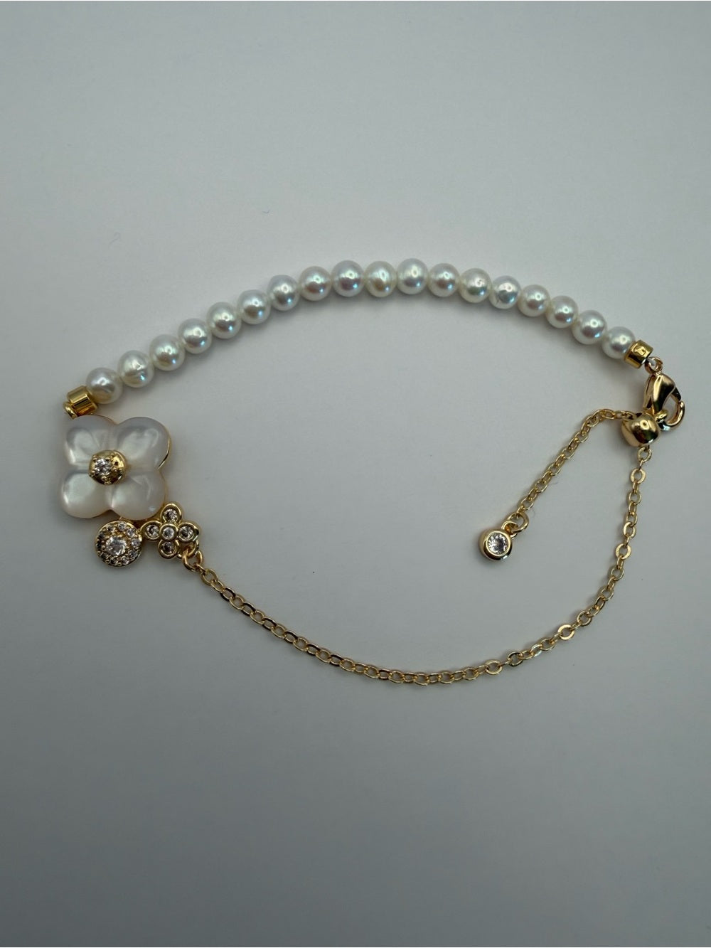 Pearl Bouquet Bracelet (#B56)