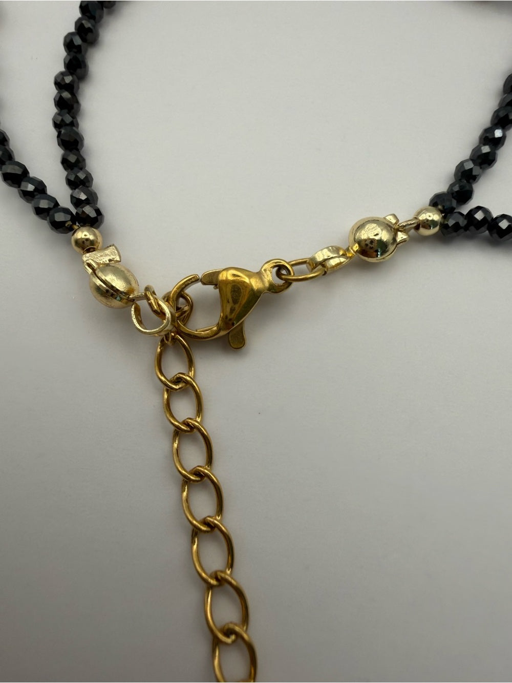 Midnight Stardust Pearl Necklace (#N67)