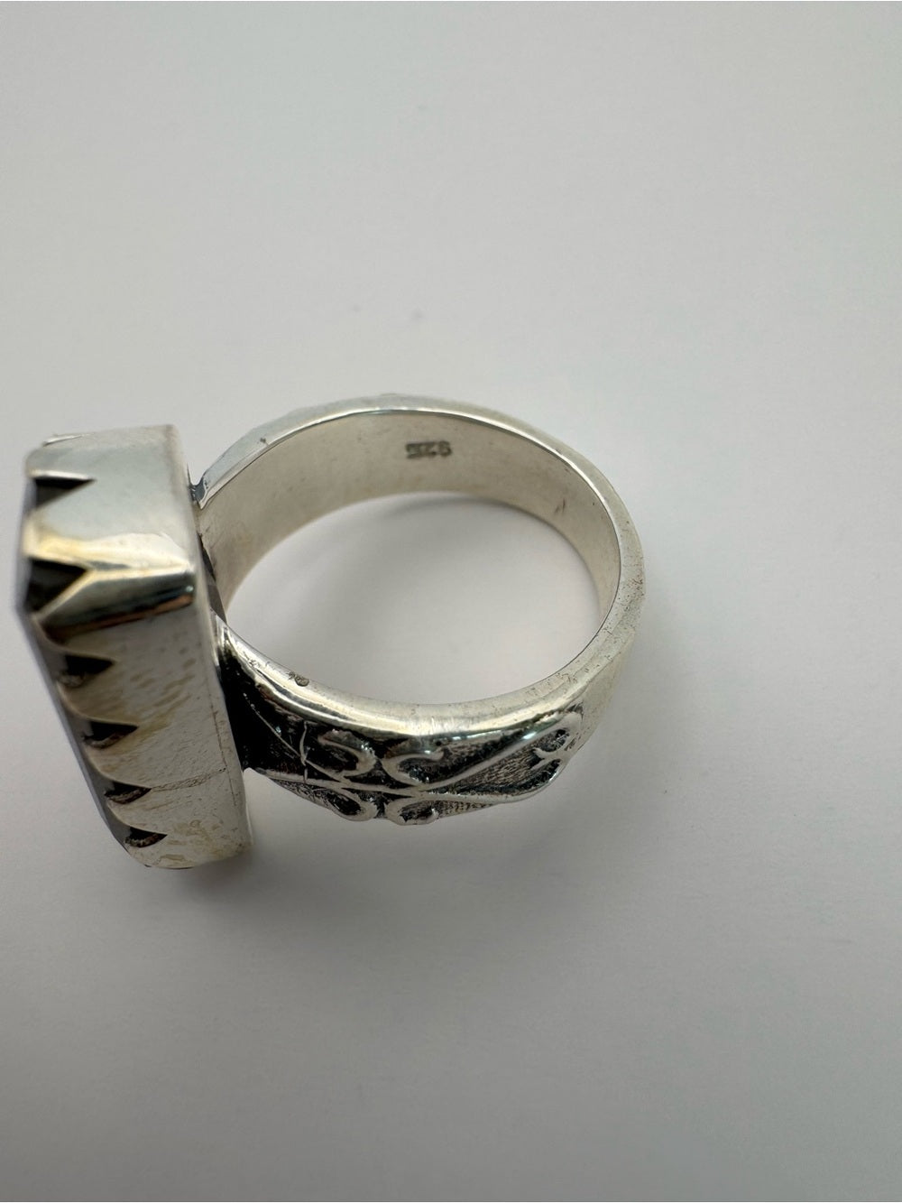 Labradorite Moon Ring (S925)