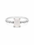 Rose Quartz Ring (S925) R94