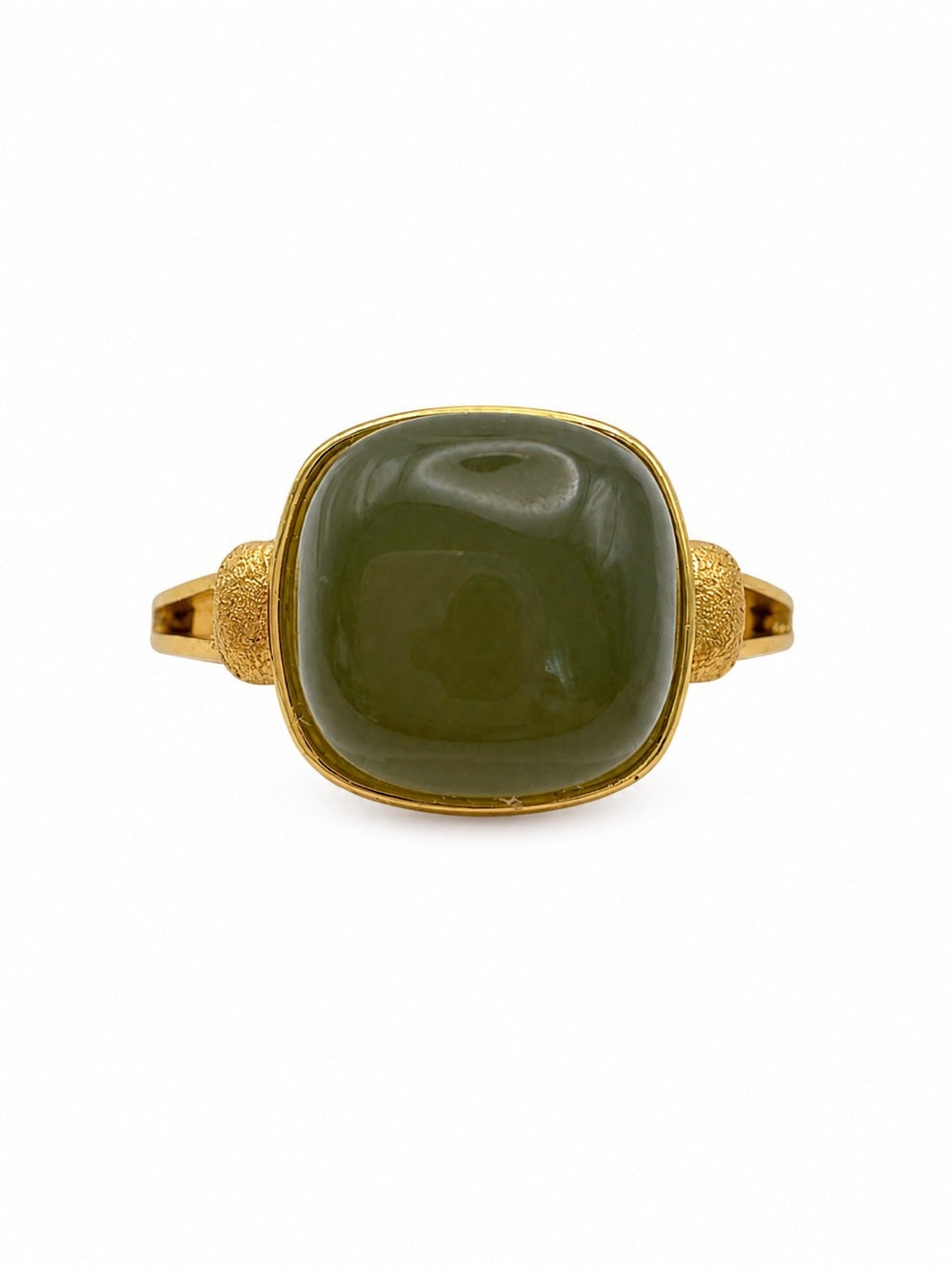 Jade Textured Ring (#R65)