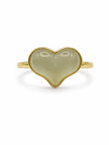 Jade Heart Ring (#R59)