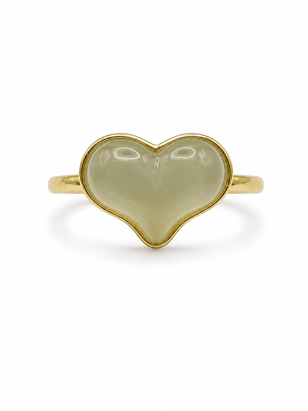 Jade Heart Ring (#R59)