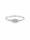 Jade East West Ring (S925) R97