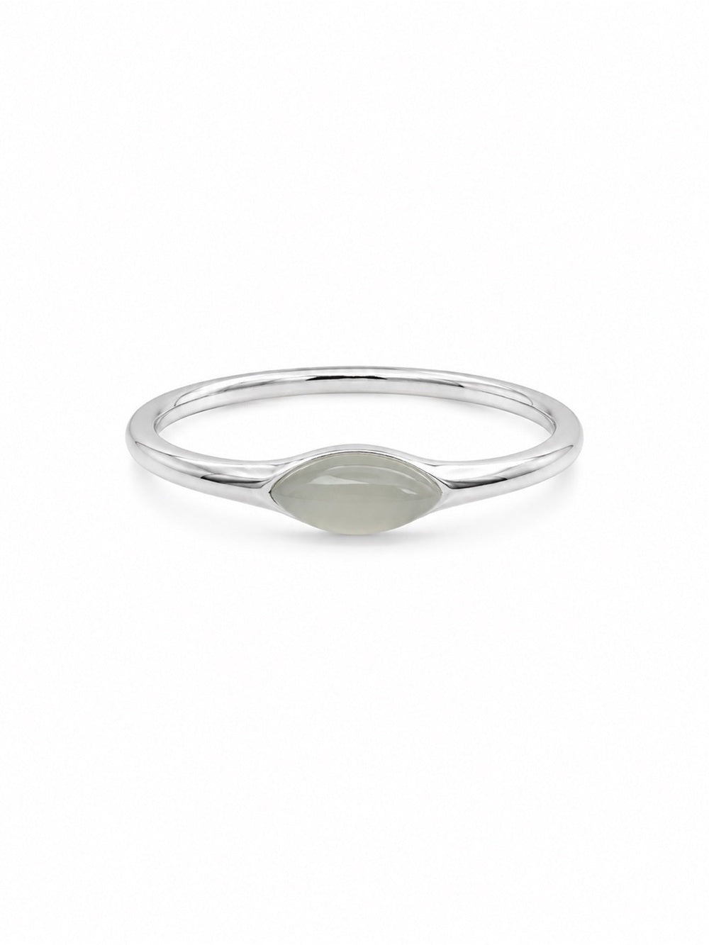 Jade East West Ring (S925) R97