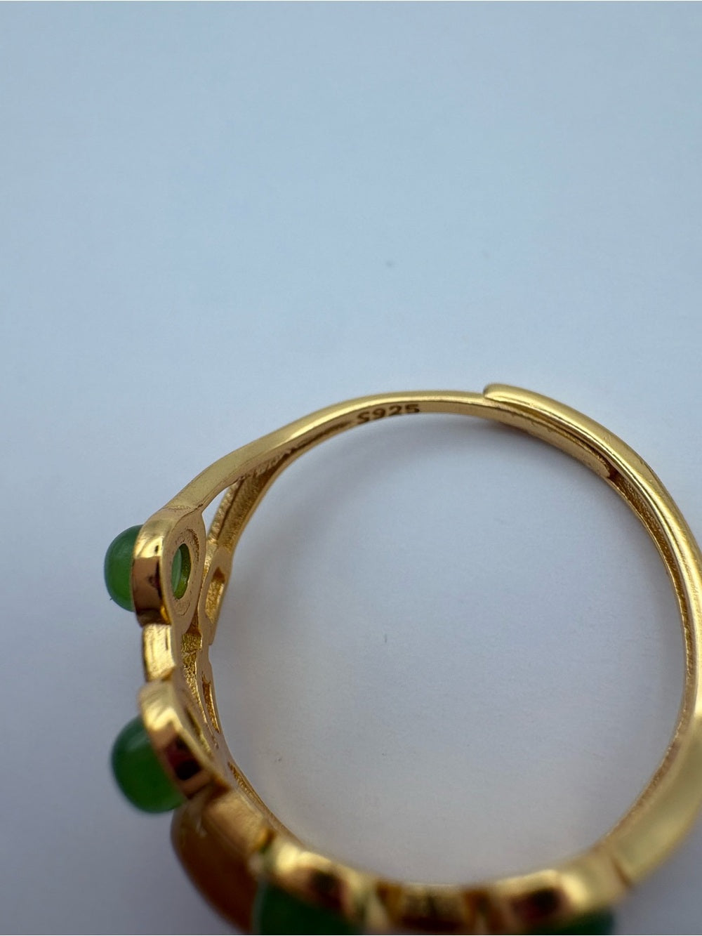 Jade Link Ring (#R57)