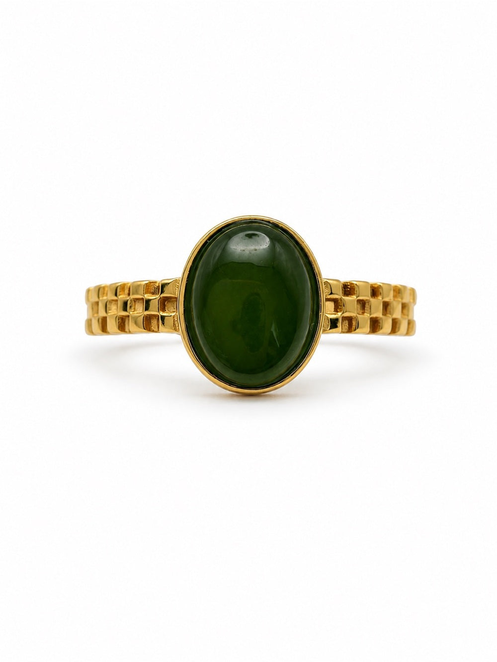 Jade Woven Ring (#R60)