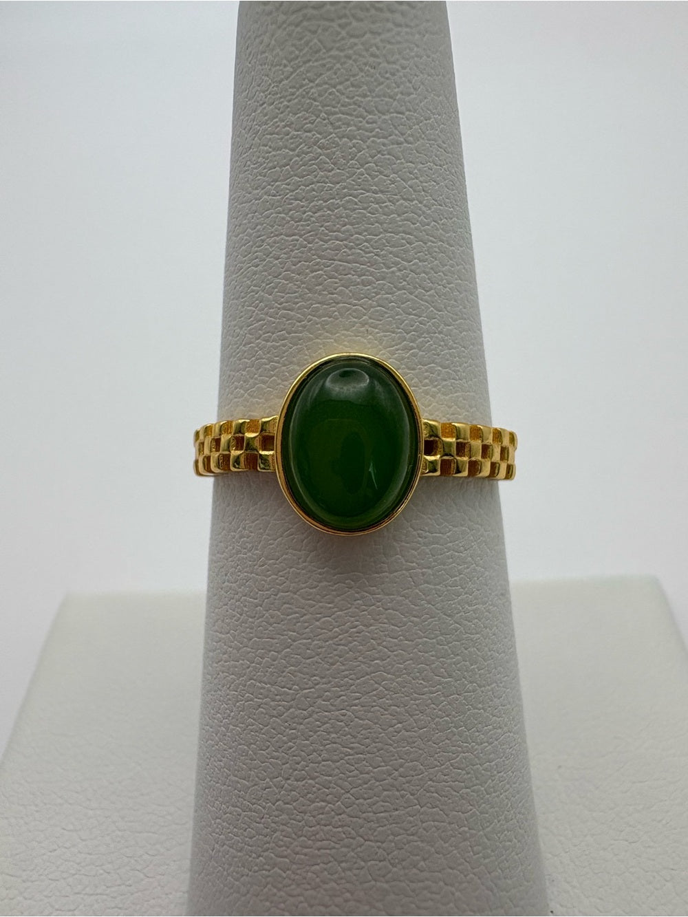 Jade Woven Ring (#R60)