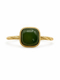 Jade Twist Band Ring (#R80)