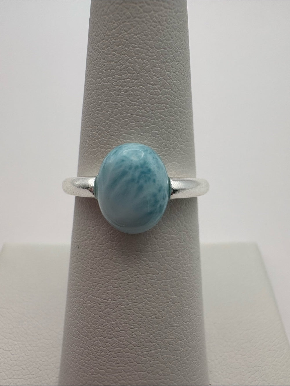 Larimar Oval Ring (#R52)