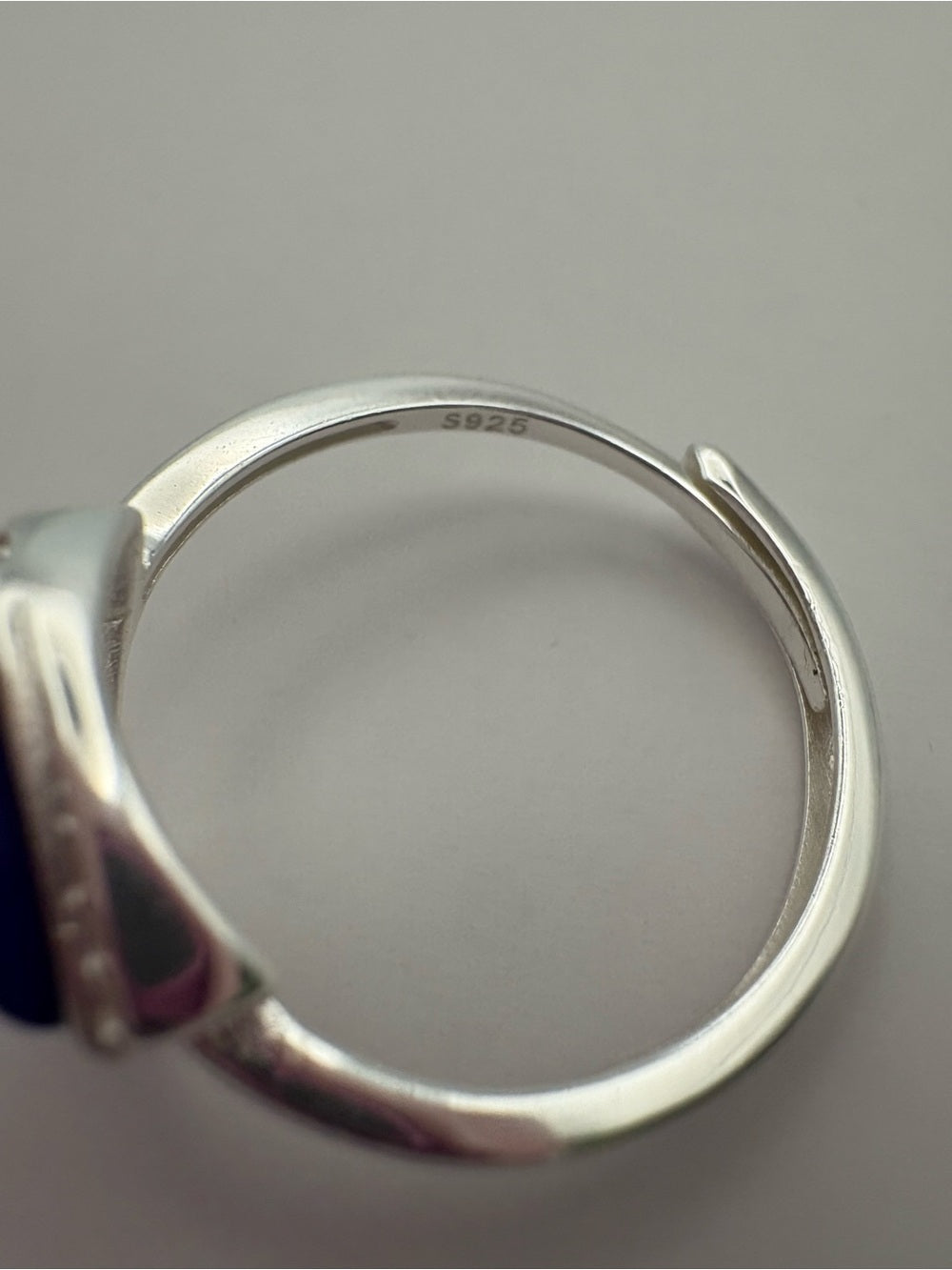 Lapis Triangle Ring (#R49)