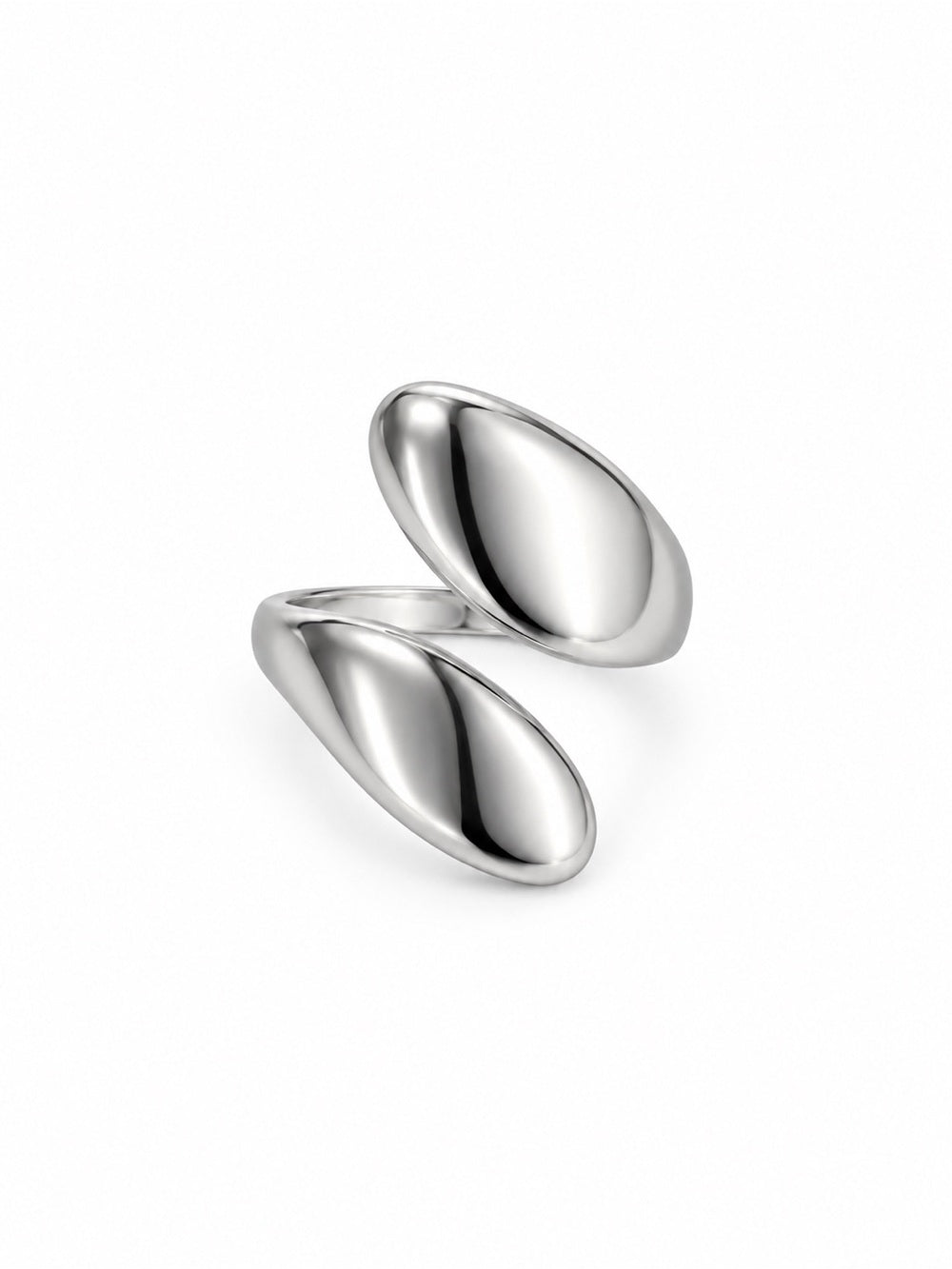 Silver Swirl Ring