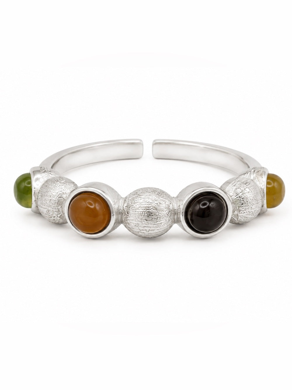 4 Colored Jade Bubble Ring (#R55)