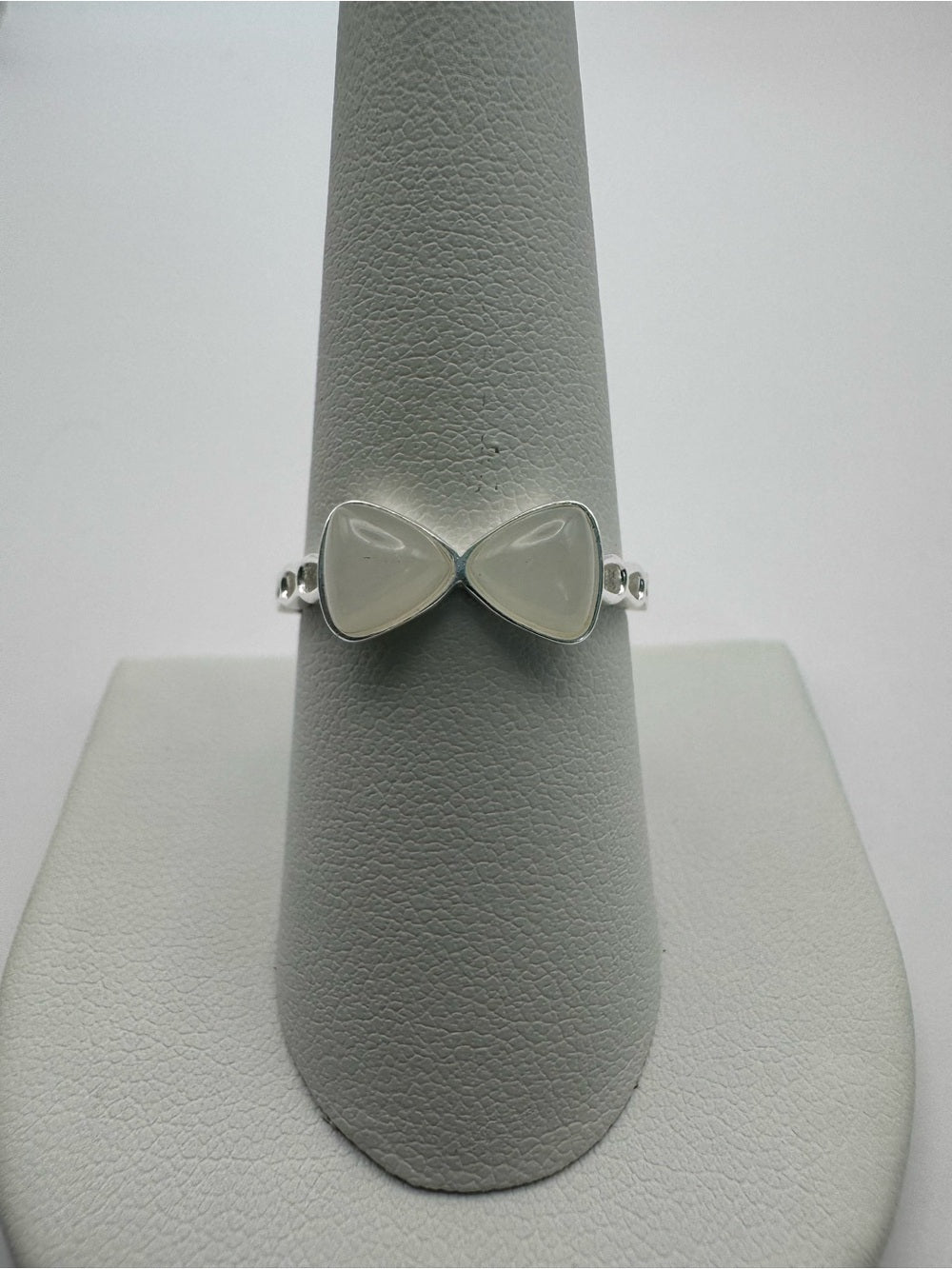 Luna Jade Bow Ring (#R77)
