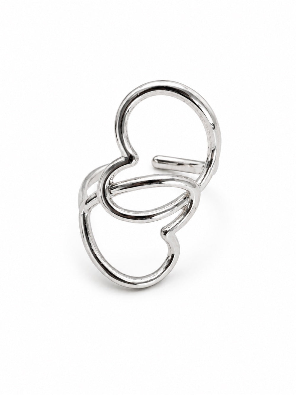 Linked Hearts Ring