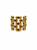Gold Link Ring