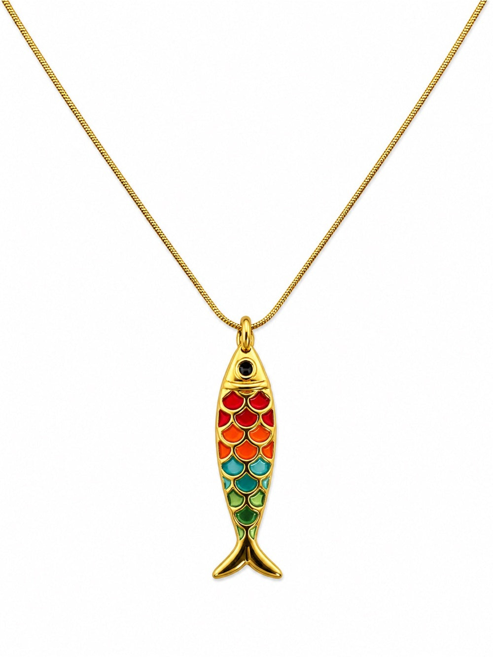 Cleo Fish Necklace (Style 7)