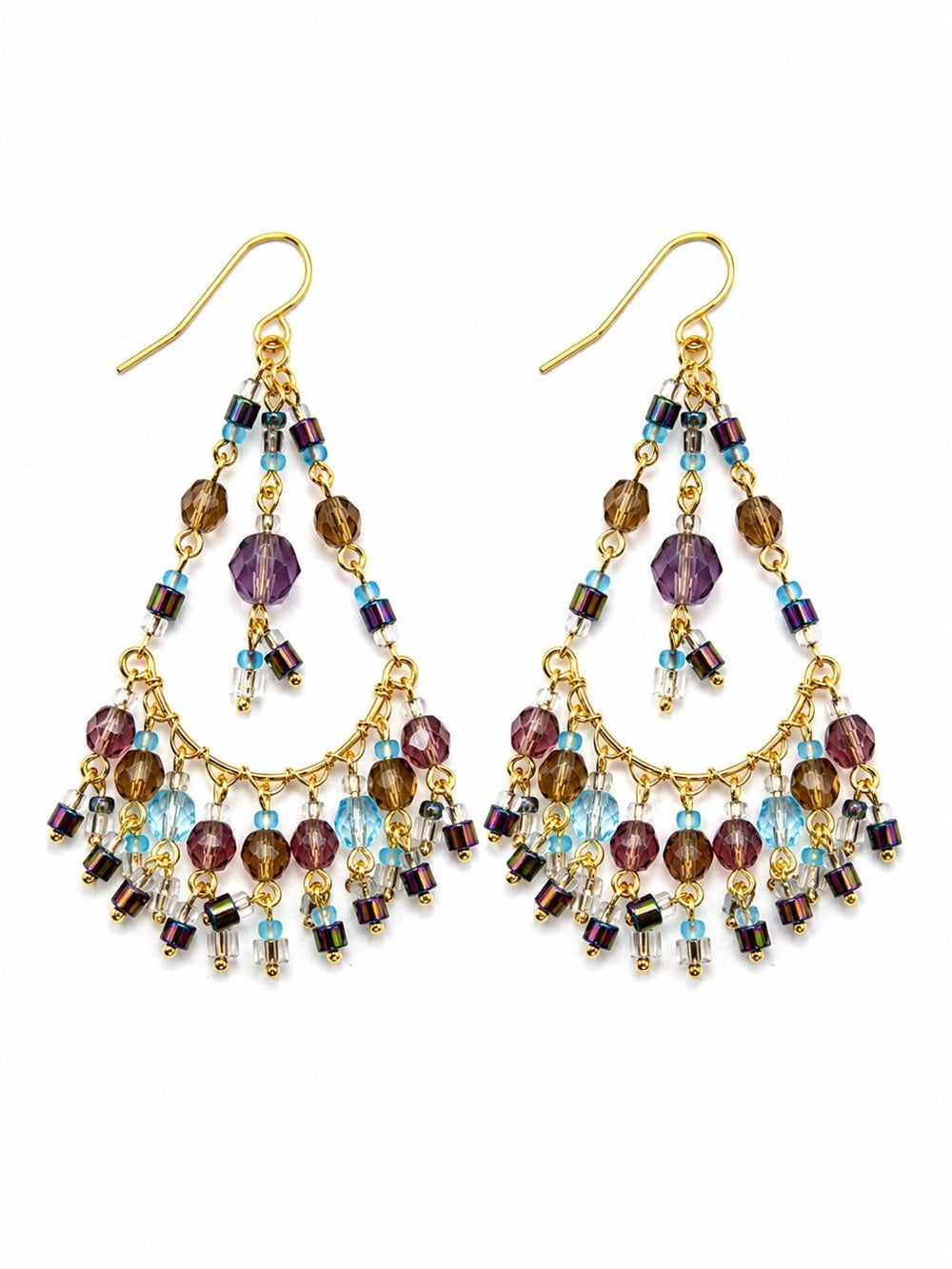 Tiare Chandelier Earrings