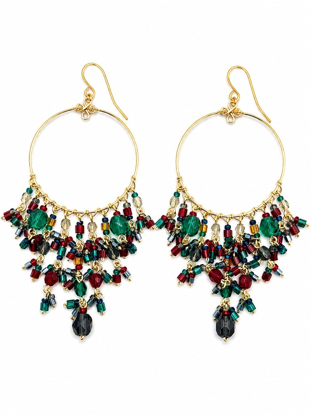 Sangria Chandelier Earrings