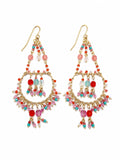 Sangria Chandelier Earrings