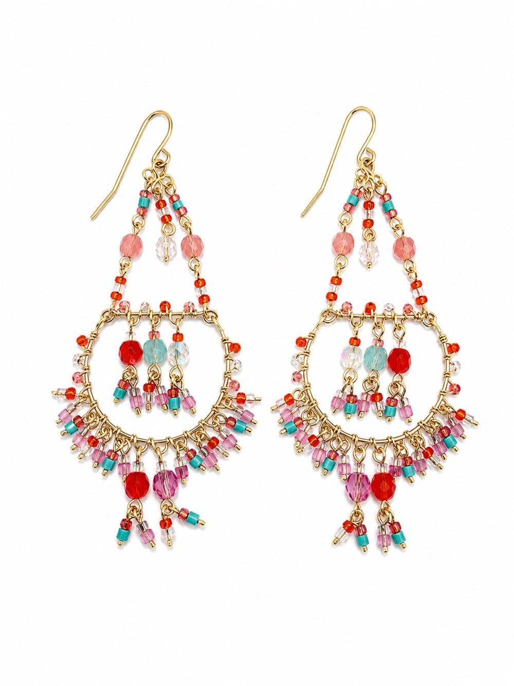 Sangria Chandelier Earrings