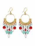 Saint Lucia Chandelier Earrings