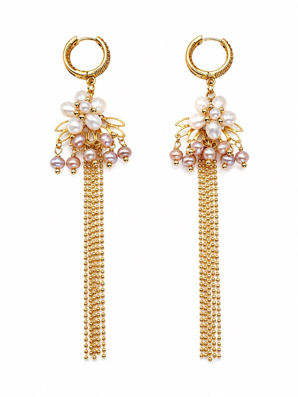 Blossom Tassel Earrings (E122)