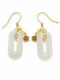 Jade Blossom Earrings (#E110)