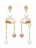 Starlight Pearl Earrings (E129)