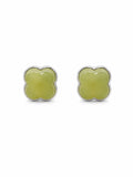 Jade Cloud Studs (#E116)