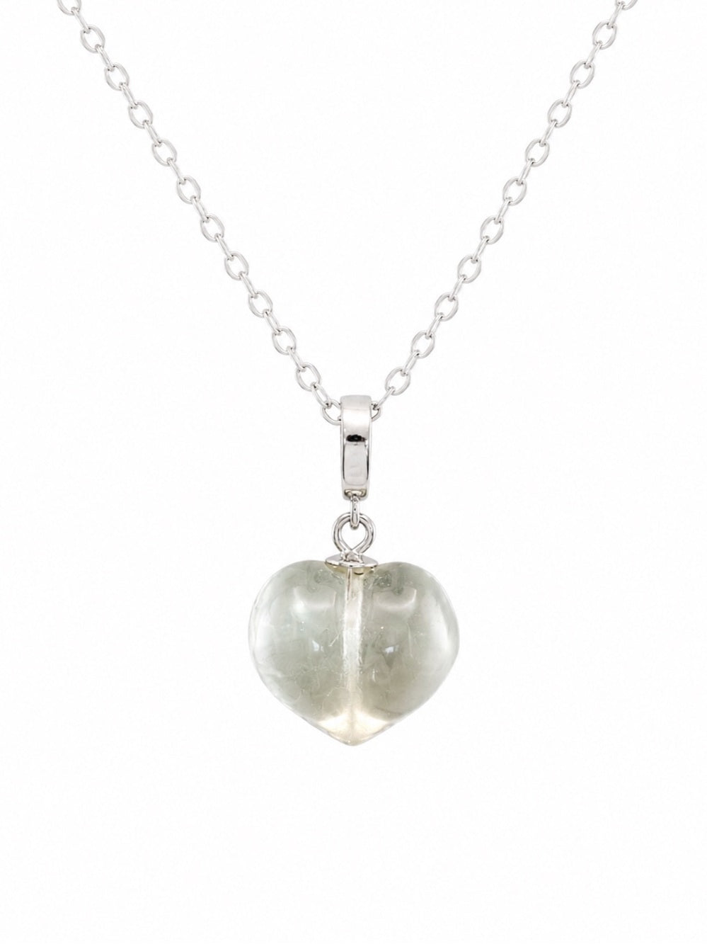 Citrine Jelly Heart Pendant (#P53)