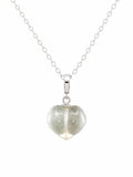 Citrine Jelly Heart Pendant (#P53)