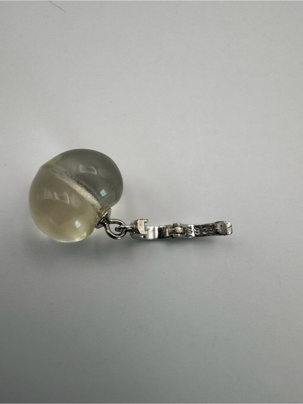 Citrine Jelly Heart Pendant (#P53)