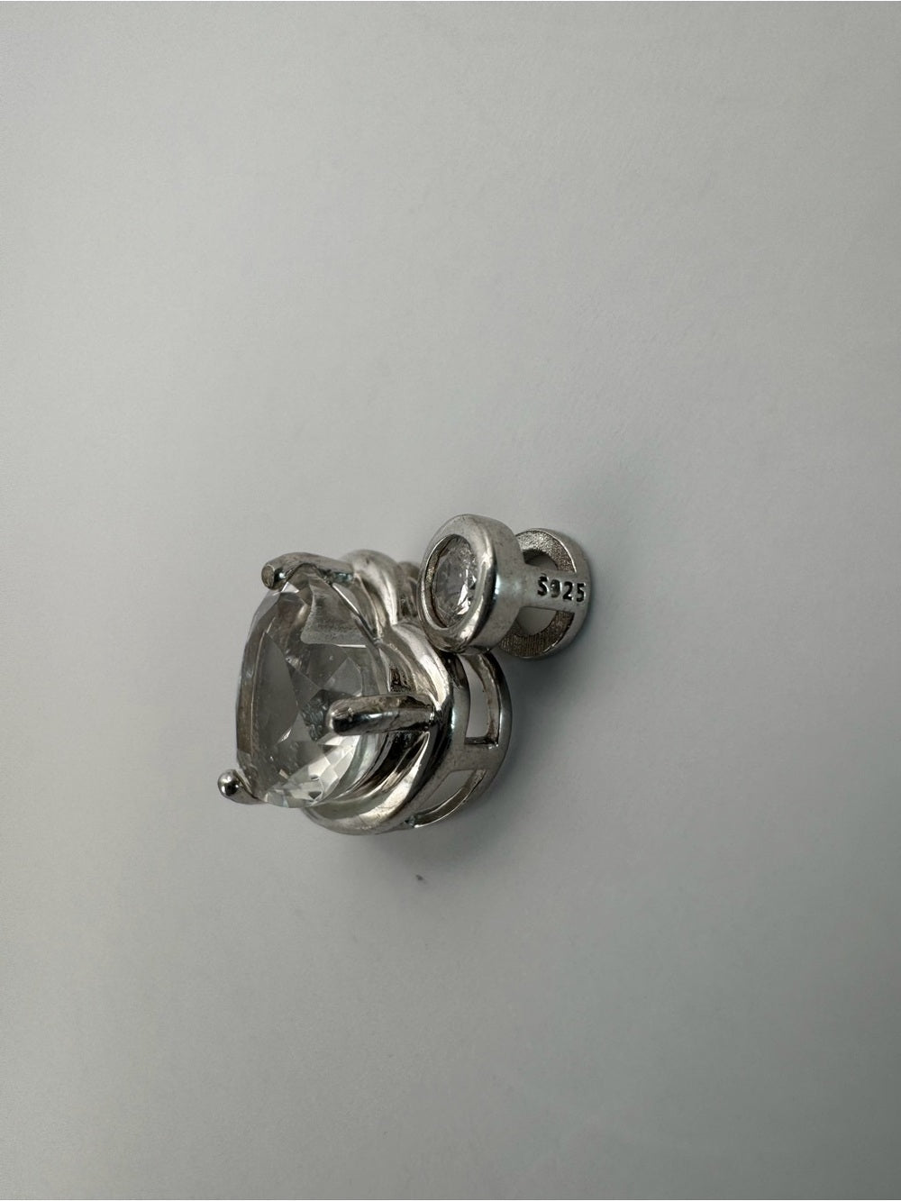 Heart Bezel Pendant (#P54)