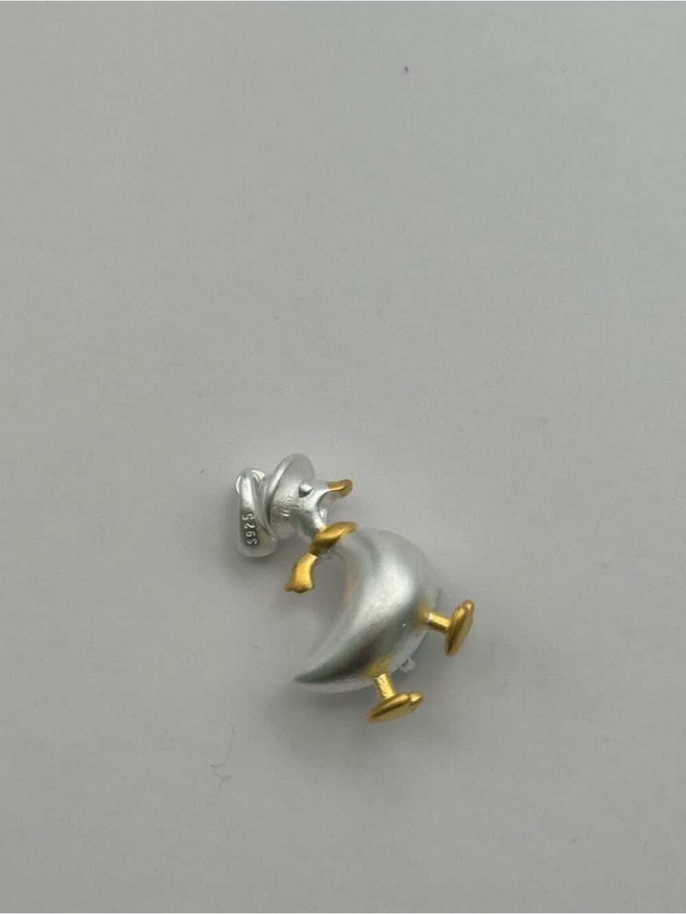 Blue Topaz Duck Pendant (#P109)