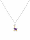 Amethyst Duck Pendant (#P109)