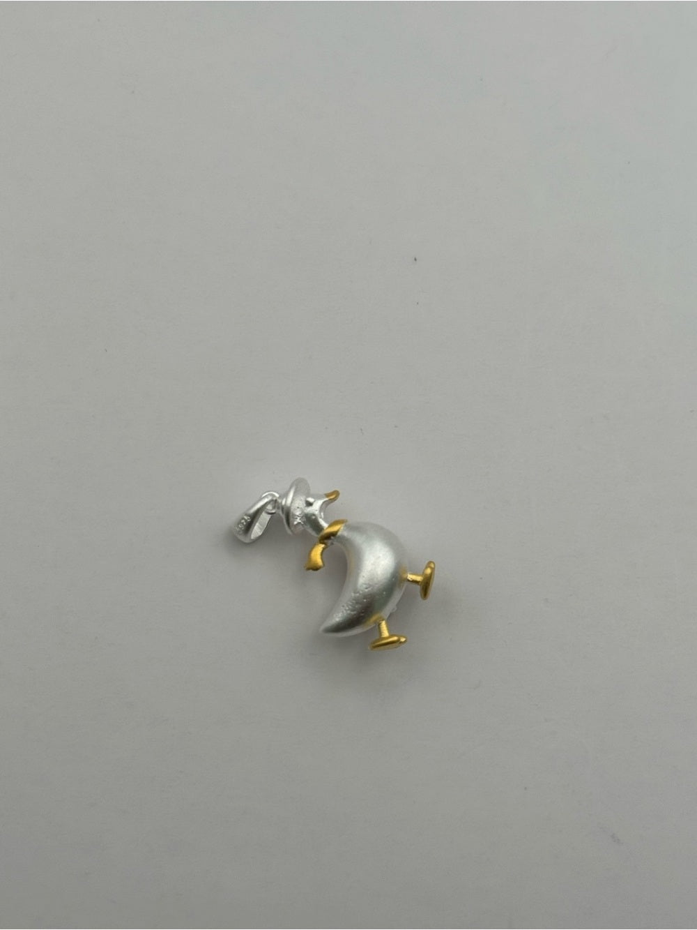 Garnet Duck Pendant (#P109)