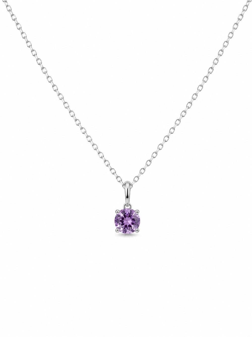Amethyst Round Pendant (#P108)