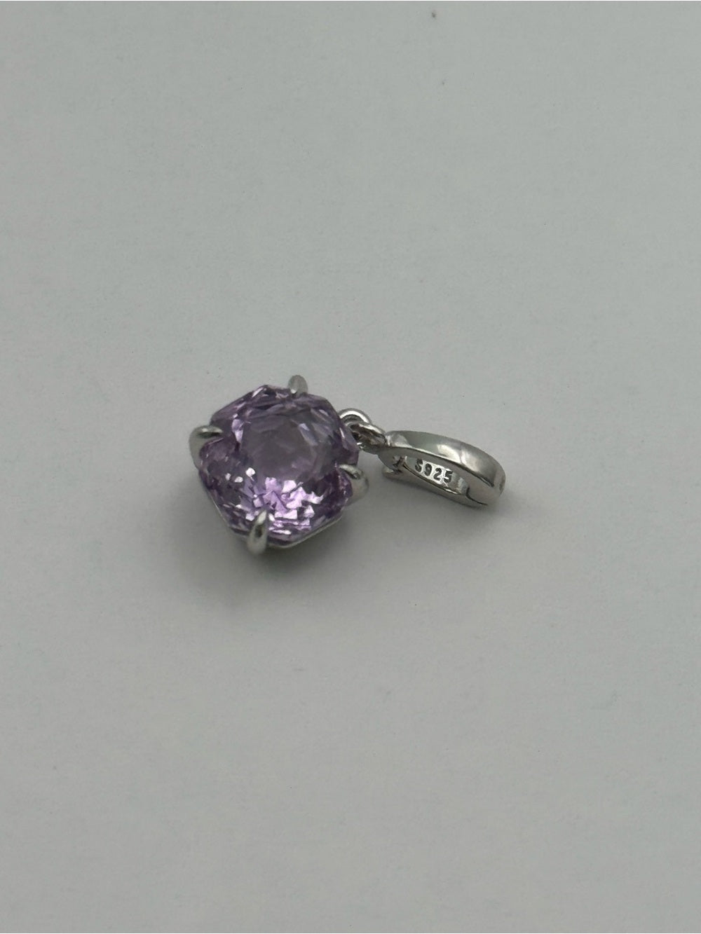 Amethyst Round Pendant (#P108)