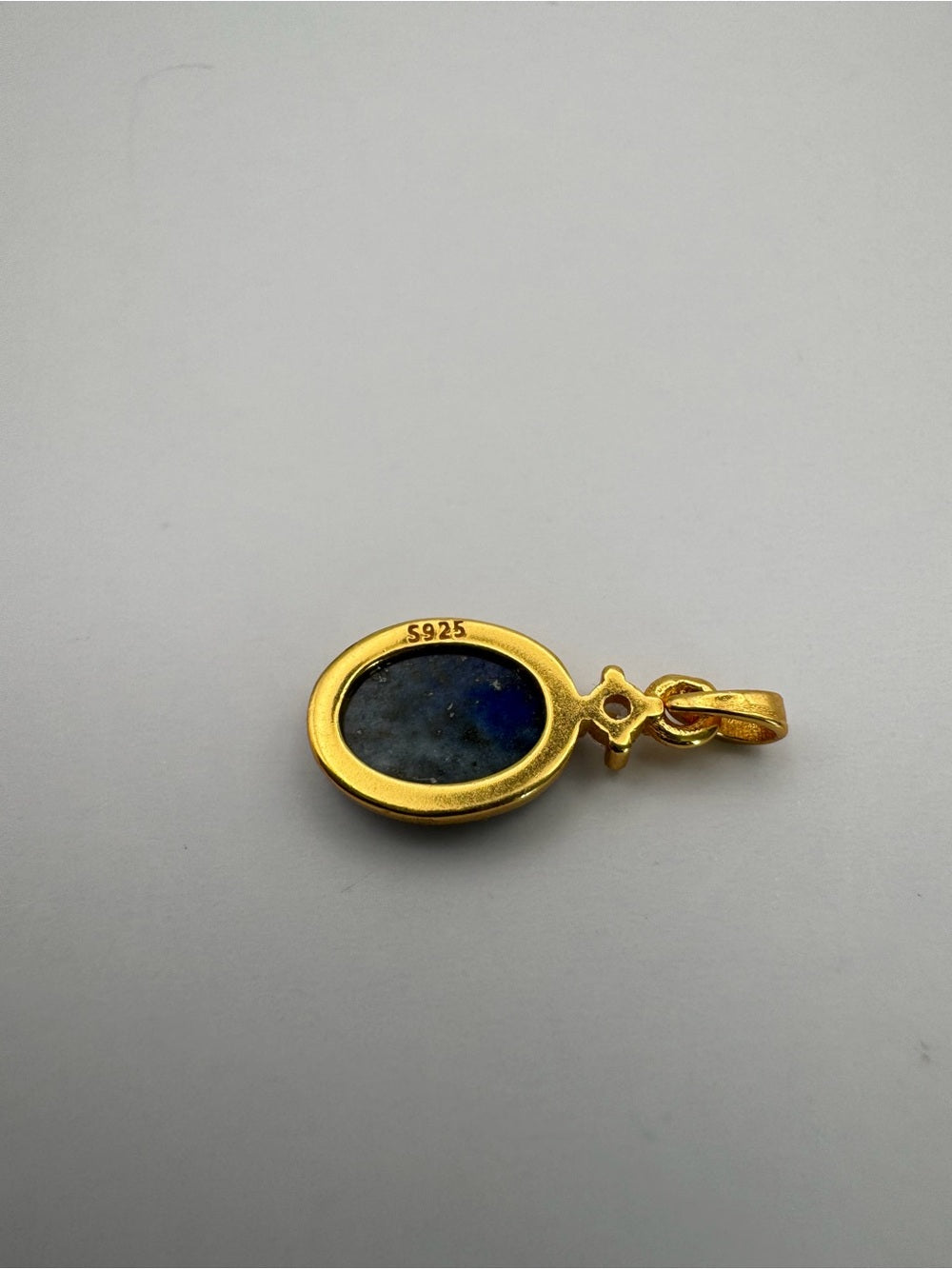 Oval Lapis Pendant (#P68)