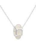 Luna Jade Wheel Pendant (#P72)
