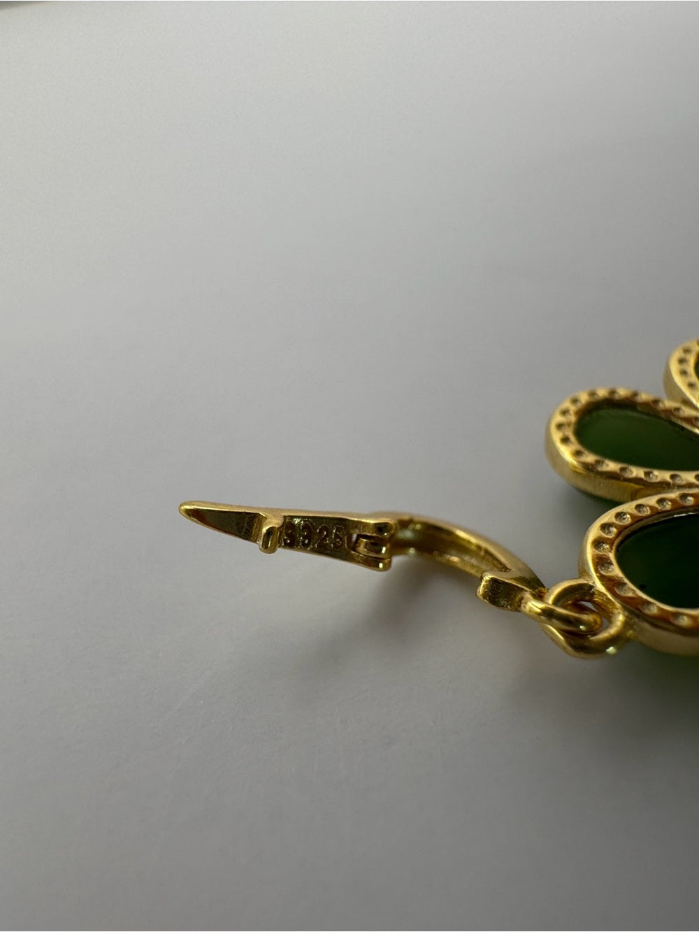 Jade Flower Pendant (#P75)