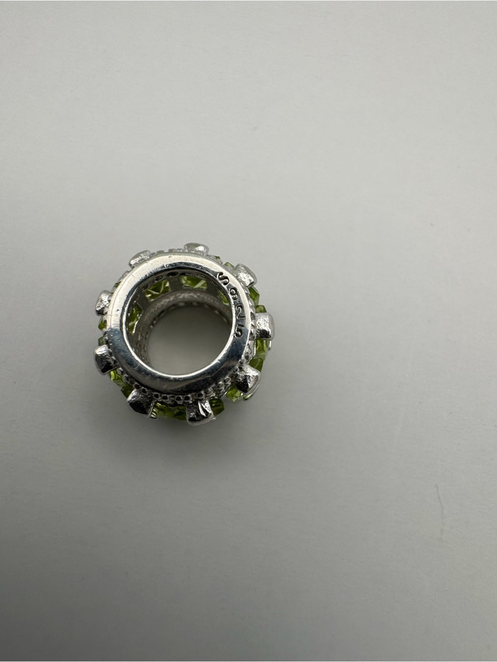 Peridot Barrel Pendant (#P81)