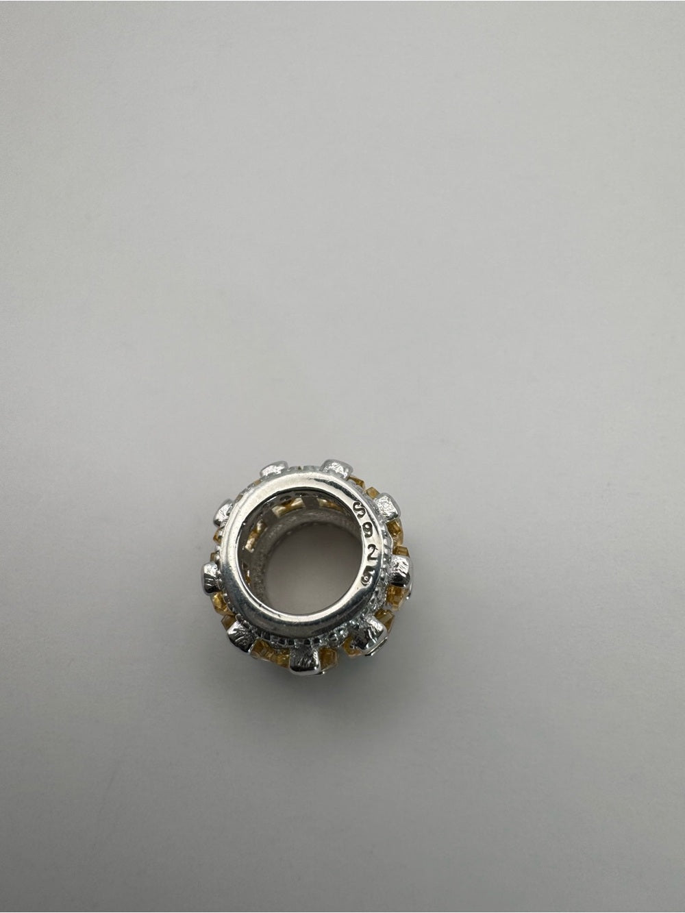 Citrine Barrel Pendant (#P92)