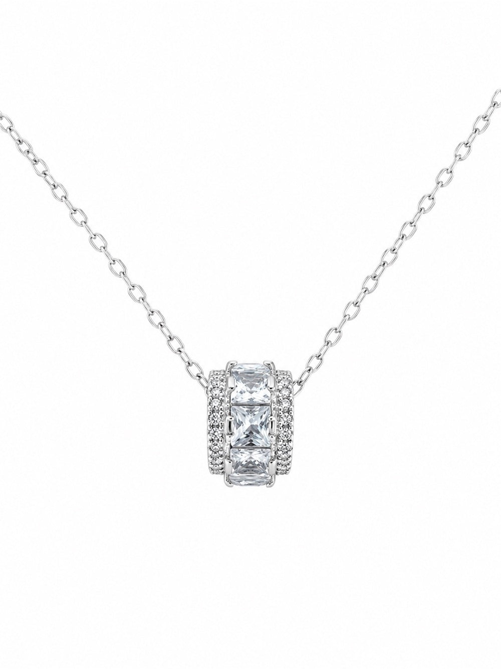 Aquamarine Wheel Pendant (#P86)
