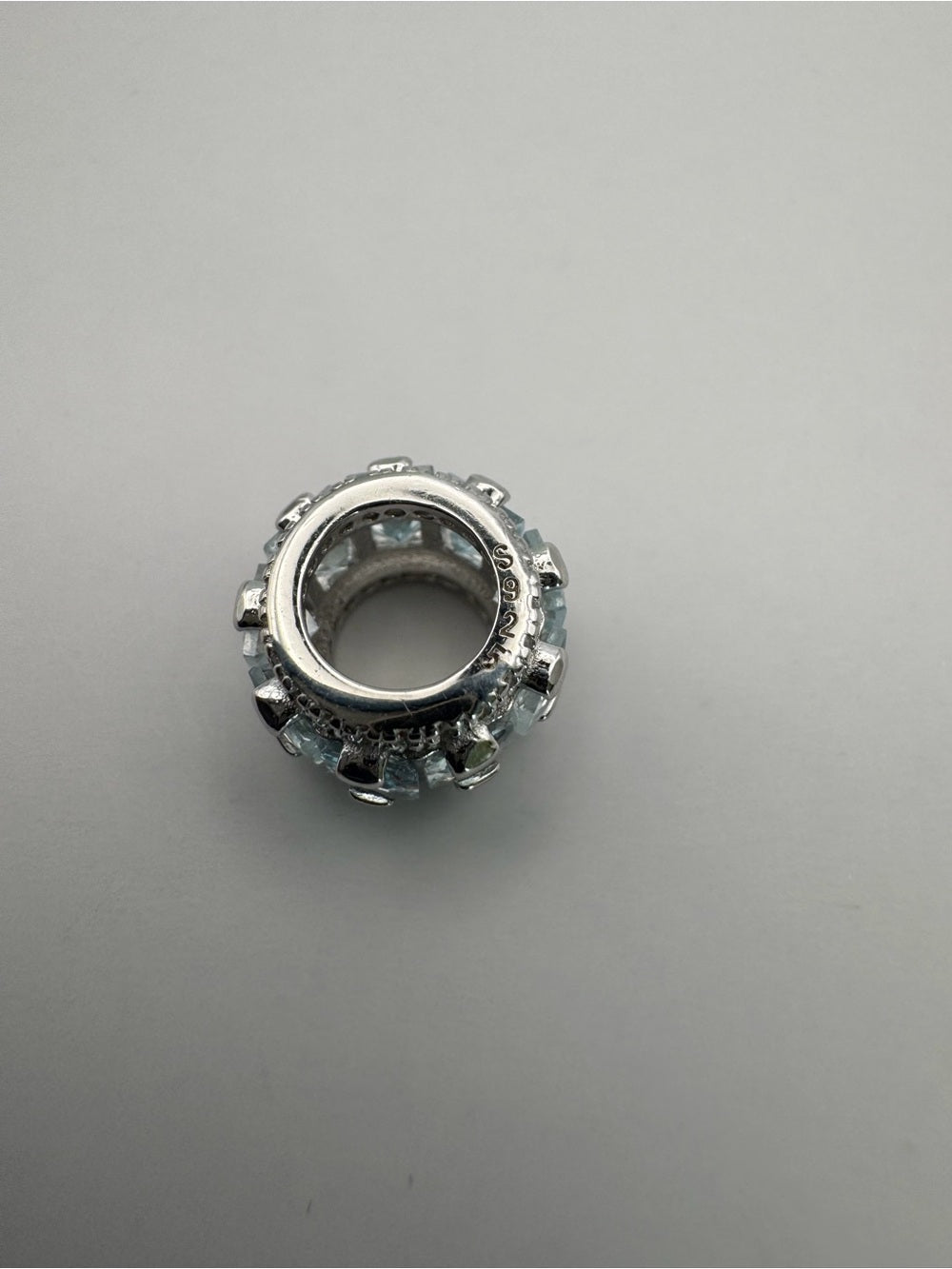 Aquamarine Wheel Pendant (#P86)