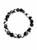 Orca Agate Stretchy Bracelet