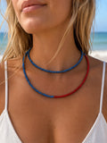 Omo River Beaded Necklace (S925)