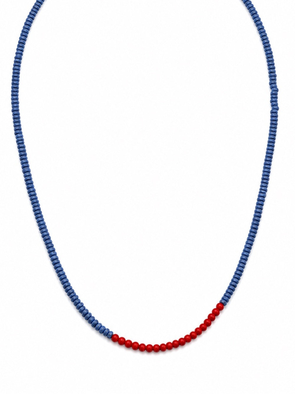 Omo River Beaded Necklace (S925)